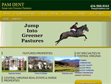 Tablet Screenshot of jumpintogreenerpastures.com